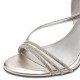 Tamaris 1-28373-46-957 Platinum Γυναικεία Πέδιλα με Τακούνι