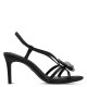 Tamaris 1-28375-46-001 Black Γυναικεία Πέδιλα με Τακούνι