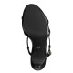 Tamaris 1-28375-46-001 Black Γυναικεία Πέδιλα με Τακούνι