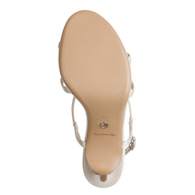 Tamaris 1-28375-46-229 Pearl Γυναικεία Πέδιλα με Τακούνι