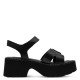 Tamaris 1-28377-46-003 Black Leather Γυναικεία Πέδιλα