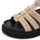 Tamaris 1-28402-46-400 Beige Γυναικείες Πλατφόρμες