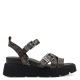 Tamaris 1-28511-46-073 Black Snake Γυναικείες Πλατφόρμες