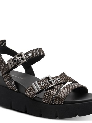 Tamaris 1-28511-46-073 Black Snake Γυναικείες Πλατφόρμες