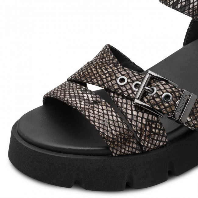 Tamaris 1-28511-46-073 Black Snake Γυναικείες Πλατφόρμες