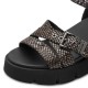 Tamaris 1-28511-46-073 Black Snake Γυναικείες Πλατφόρμες