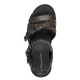 Tamaris 1-28511-46-073 Black Snake Γυναικείες Πλατφόρμες