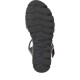 Tamaris 1-28712-42-003 Black Leather Γυναικείες Πλατφόρμες