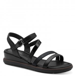 Tamaris 1-28713-46-001 Black Γυναικείες Flatform Πλατφόρμες