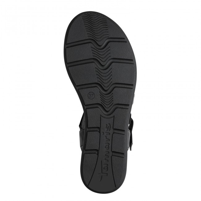 Tamaris 1-28713-46-001 Black Γυναικείες Flatform Πλατφόρμες
