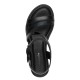 Tamaris 1-28713-46-001 Black Γυναικείες Flatform Πλατφόρμες