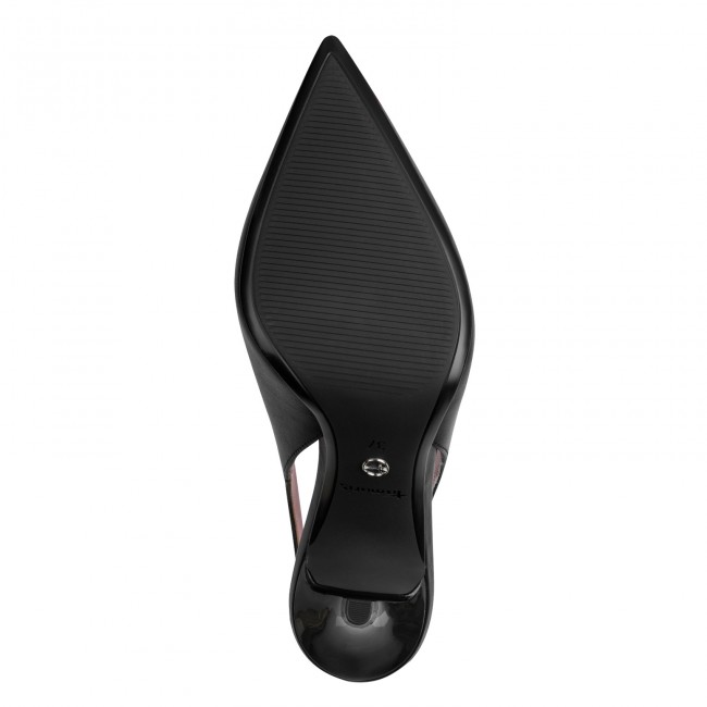Tamaris 1-29642-46-003 Black Leather Γυναικείες Δερμάτινες Γόβες