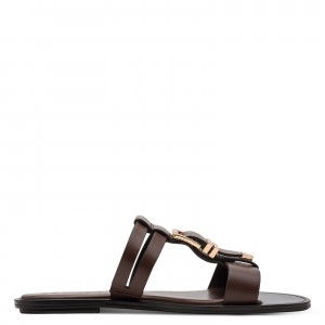 Tamaris 1-27120-46-304 Mocca Γυναικεία Mules