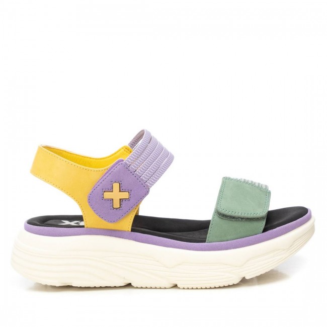 XTI 143986 Lila Γυναικεία Flat Σανδάλια