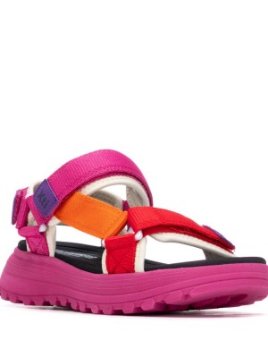 XTI 145181 Fuxia Γυναικεία Flat Σανδάλια