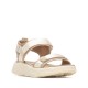 XTI 145264 Beige Γυναικεία Flat Σανδάλια