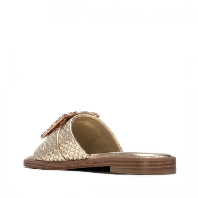 XTI 145308 Gold Γυναικεία Mule Σανδάλια