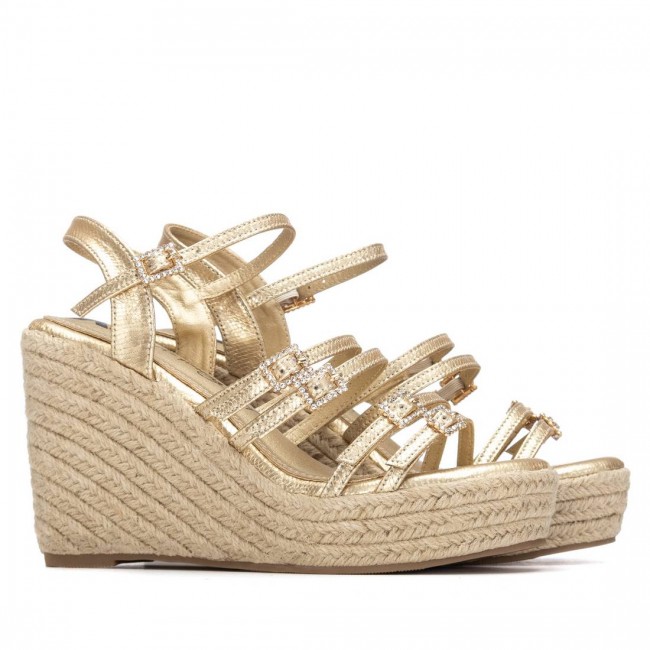 XTI 145423 Gold Γυναικείες Πλατφόρμες