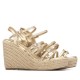 XTI 145423 Gold Γυναικείες Πλατφόρμες