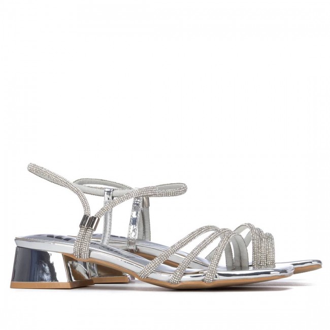 XTI 145425 Silver Γυναικεία Πέδιλα