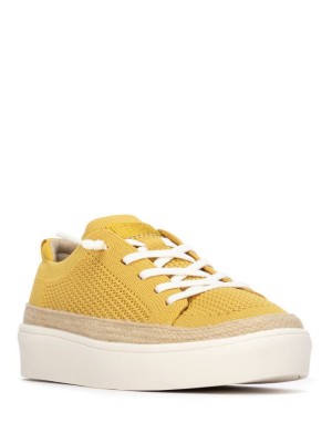Γυναικεία Sneakers Κίτρινα 175233