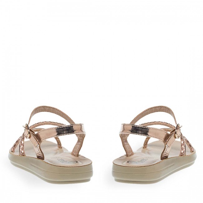 Parex 11531036 Rose Gold Γυναικεία Σανδάλια