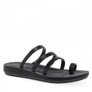 Parex 11533065 Black Γυναικεία Σανδάλια