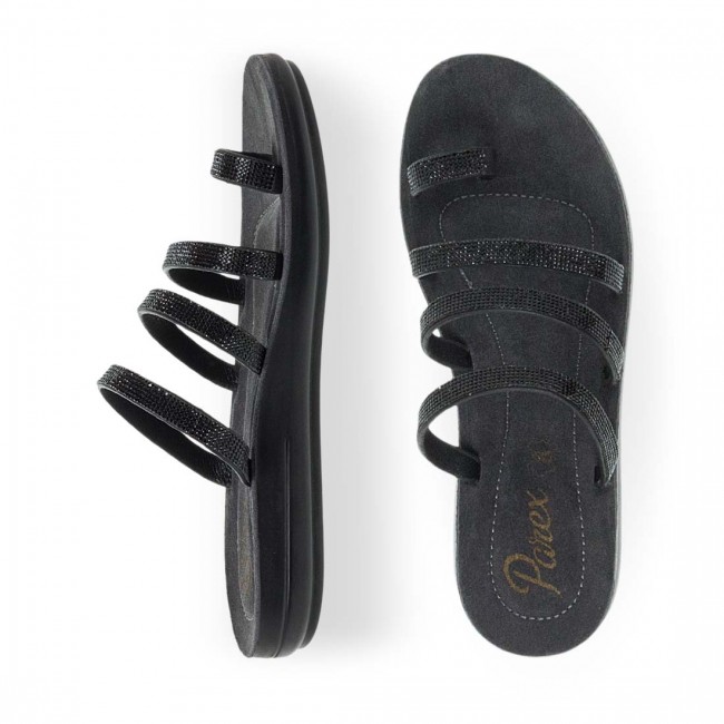 Parex 11533065 Black Γυναικεία Σανδάλια
