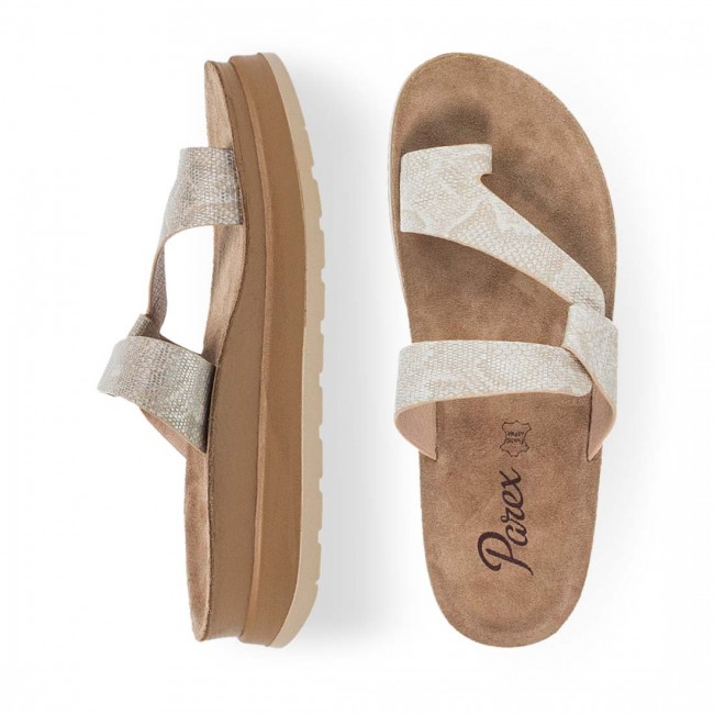 Parex 11533071 Beige Γυναικεία Σανδάλια