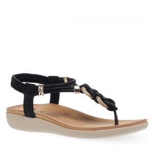Parex 11633083 Black Γυναικεία Πέδιλα