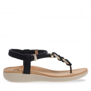 Parex 11633083 Black Γυναικεία Πέδιλα