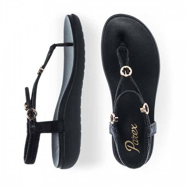 Parex 11633121 Black Γυναικεία Πέδιλα
