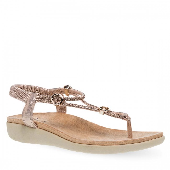 Parex 11633121 Rose Gold Γυναικεία Πέδιλα