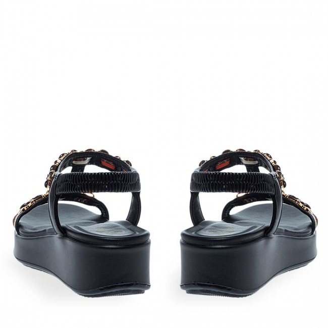 Parex 12733002 Black Γυναικεία Flatform