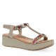 Parex 12733002 Beige Γυναικεία Flatform