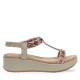 Parex 12733002 Beige Γυναικεία Flatform