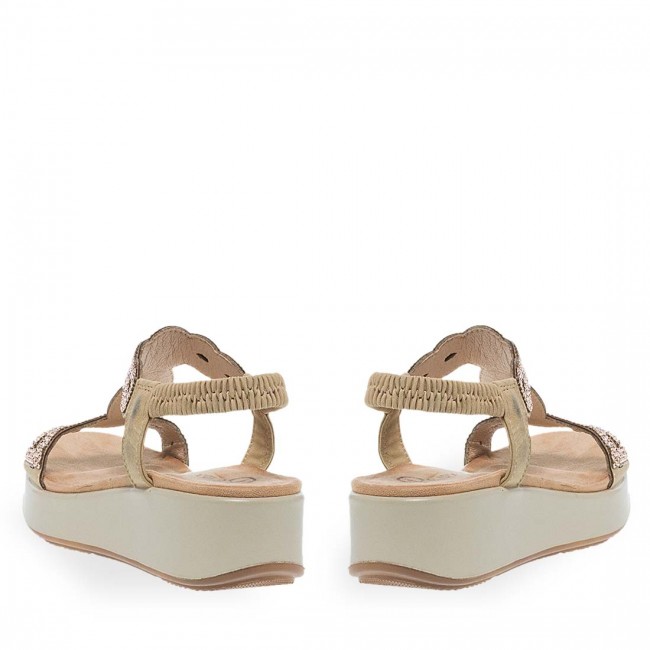 Parex 12733005 Rose Gold Γυναικεία Flatform