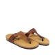 Plakton 181671 Roble Γυναικεία Ανατομικά Δερμάτινα Σανδάλια