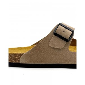 Plakton 175857 Piedra Ανδρικά Ανατομικά Δερμάτινα Σανδάλια