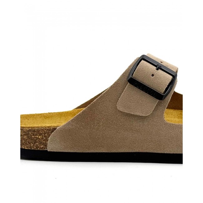 Plakton 175857 Piedra Ανδρικά Ανατομικά Δερμάτινα Σανδάλια