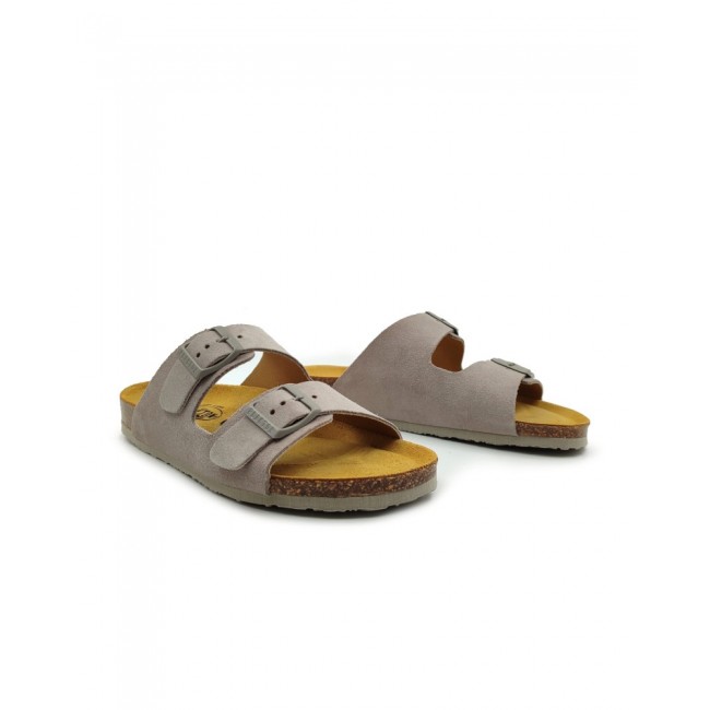 Plakton 180010 Bleir Γυναικεία Ανατομικά Δερμάτινα Σανδάλια