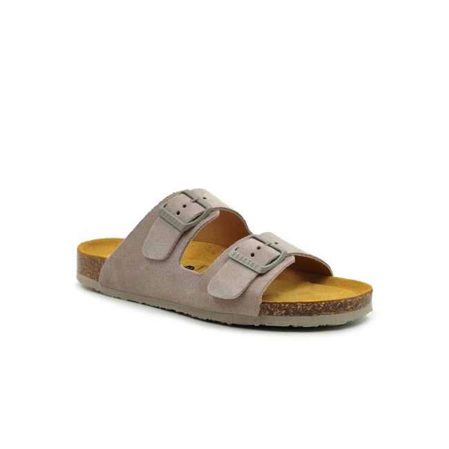 Plakton 180010 Bleir Γυναικεία Ανατομικά Δερμάτινα Σανδάλια