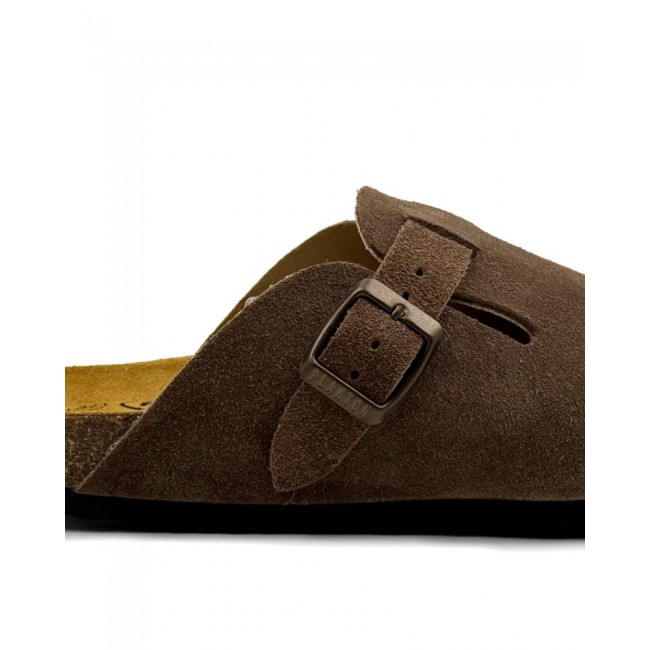 Plakton 181539 Lodo Γυναικεία Ανατομικά Δερμάτινα Σανδάλια