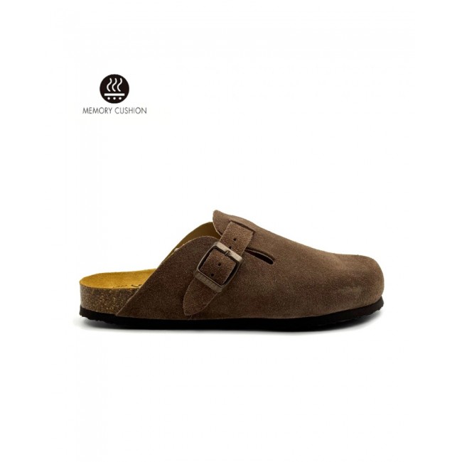 Plakton 181539 Lodo Γυναικεία Ανατομικά Δερμάτινα Σανδάλια