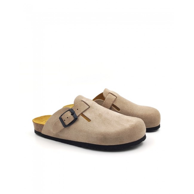 Plakton 181539 Piedra Γυναικεία Ανατομικά Δερμάτινα Σανδάλια