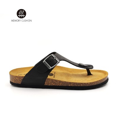 Plakton 181671 Black Γυναικεία Ανατομικά Δερμάτινα Σανδάλια