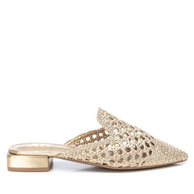 Xti Mules 143795 Gold