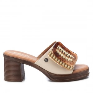 Refresh Mules Πέδιλα 172522 Beige