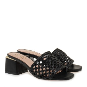 Exe Mules Πέδιλα 346 Black