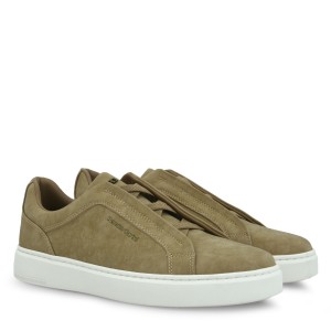 Renato Garini W570007327J7 Beige Nubuck Off White Ανδρικά Sneakers